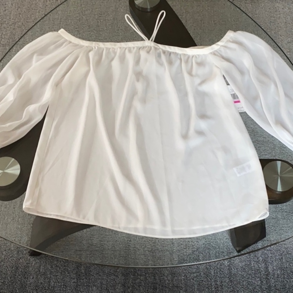 1. State long sleeve high neck blouse xxs - Picture 4 of 15